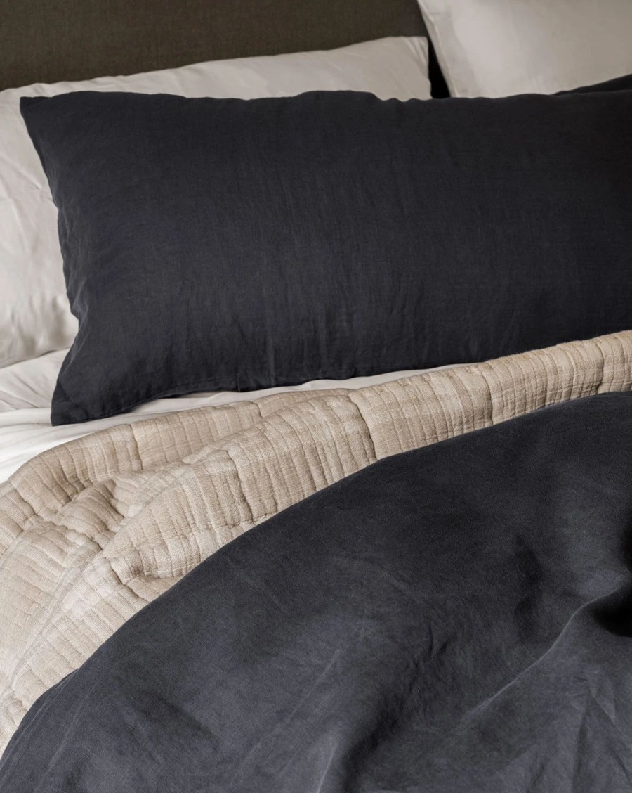 * Afton Linen Shams Pillowcases & Shams