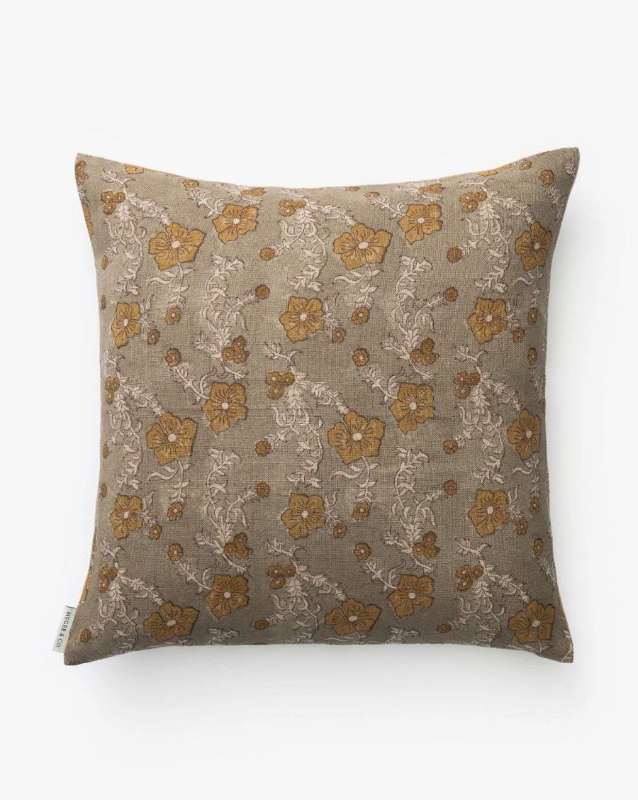 * Orchid Floral Pillow Cover Mcgee & Co. X Filling Spaces