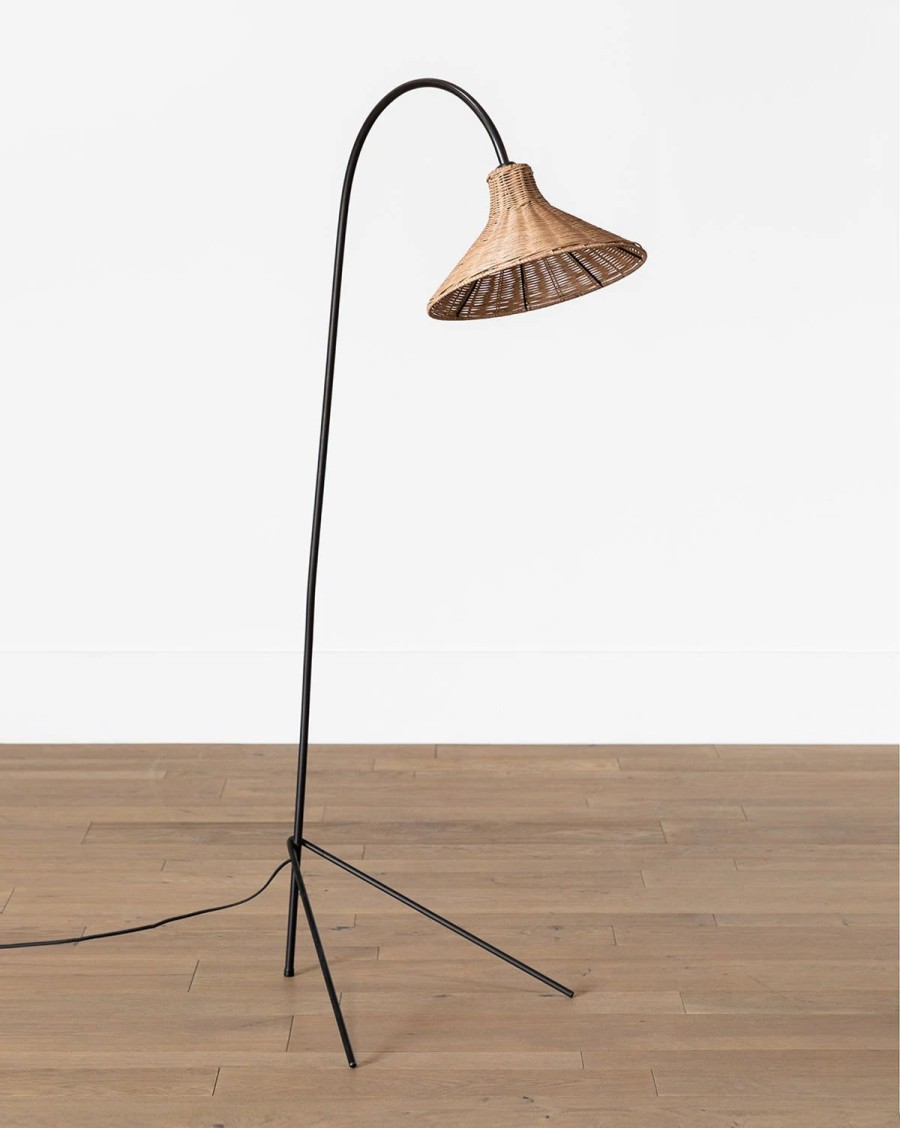 * Johanson Woven Floor Lamp Floor Lamps