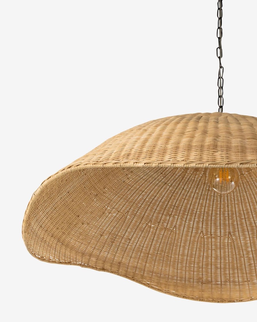 * Woven Rattan Pendant Pendants