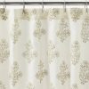 * Block Print Shower Curtain Shower Curtains & Bath Mats