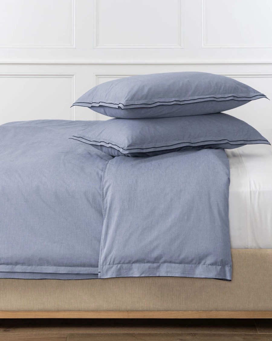 * Devlin Chambray Duvet Cover & Sham Set Duvet Covers