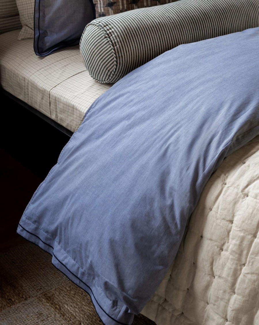 * Devlin Chambray Duvet Cover & Sham Set Duvet Covers