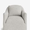 * Trudeaux Slipcover Swivel Chair Lounge Chairs