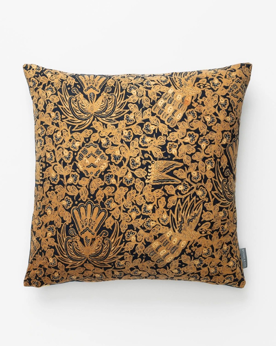 * Vintage Gold Patterned Pillow Cover No. 4 Patterned Pillows