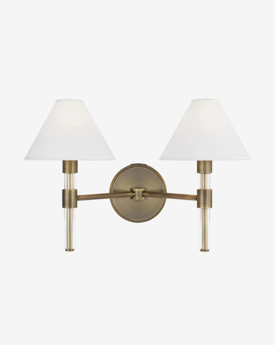 * Robert Double Vanity Light Sconces