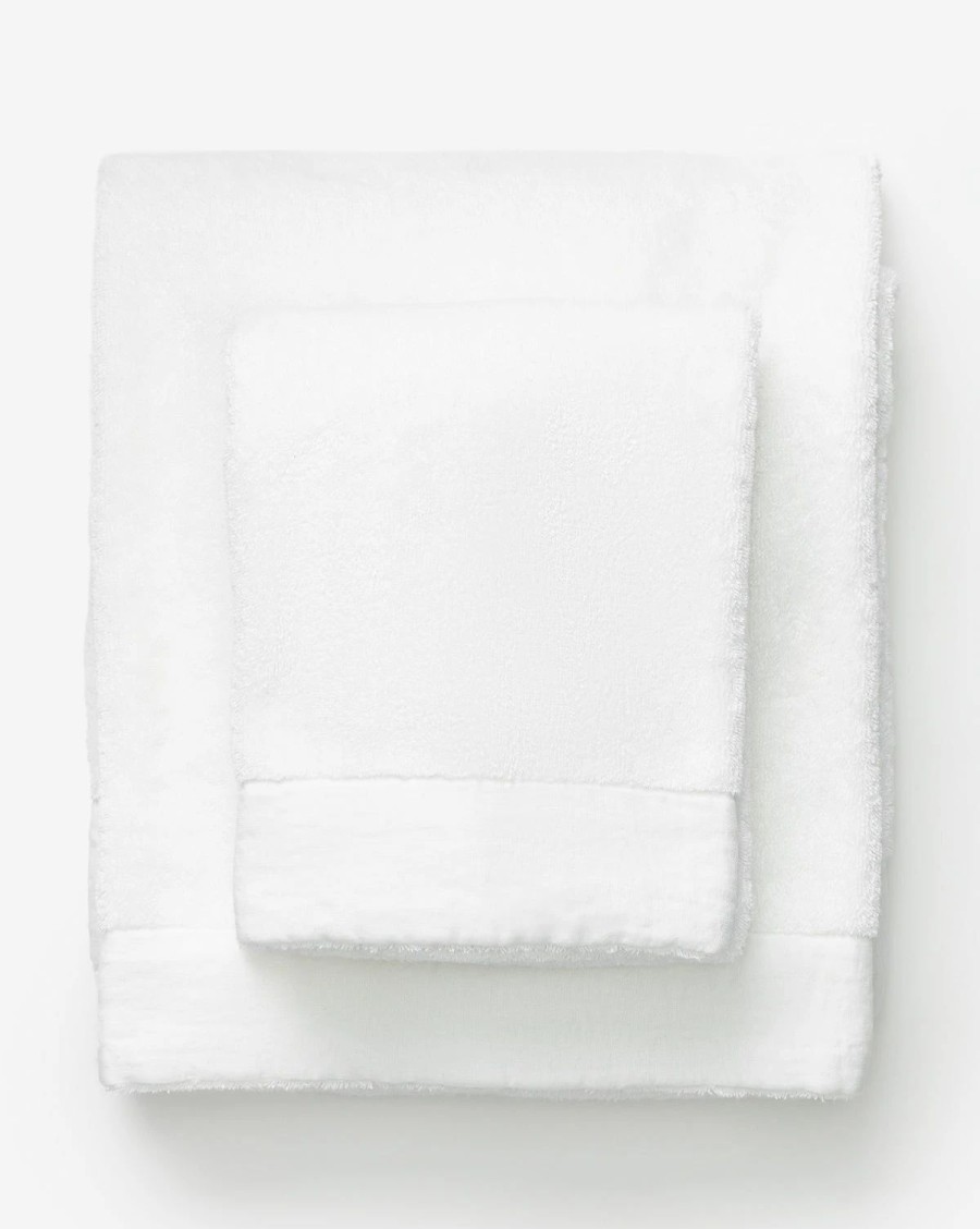 * Istanbul White Bath Collection Towels