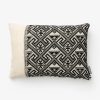 * Vintage Black Tribal Print Pillow Cover No. 5 Patterned Pillows