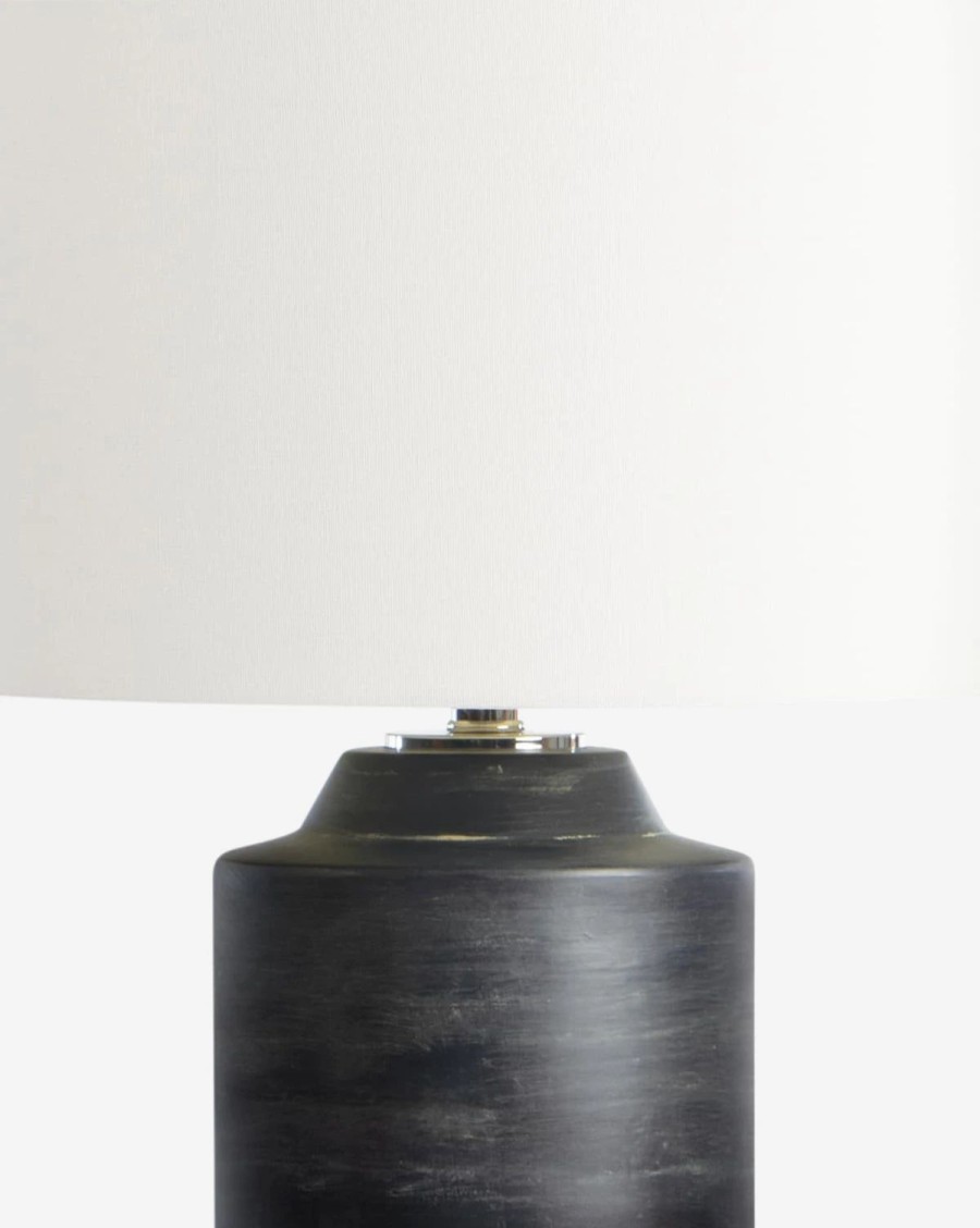 * Dayton Ceramic Table Lamp Black Table Lamps