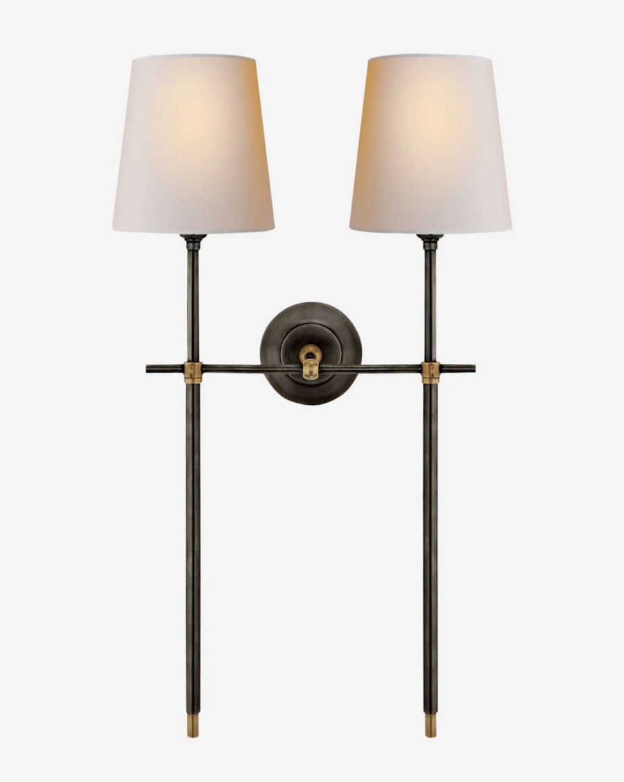 * Bryant Large Double Tail Sconce Sconces