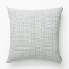 * Luther Pillow Cover White & Blue Patterned Pillows