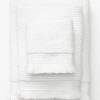 * Frayser White Bath Collection Towels