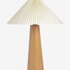 * Nora Light Oak Table Lamp Table Lamps