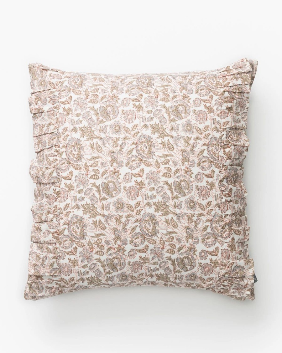 * Clea Ruffle Pillow Cover Patterned Pillows