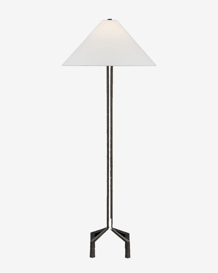 * Clifford Large Forged Floor Lamp Floor Lamps