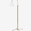 * Larson Floor Lamp Aged Brass Floor Lamps