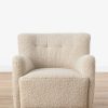 * Magda Teddy Bear Boucle Lounge Chair Lounge Chairs